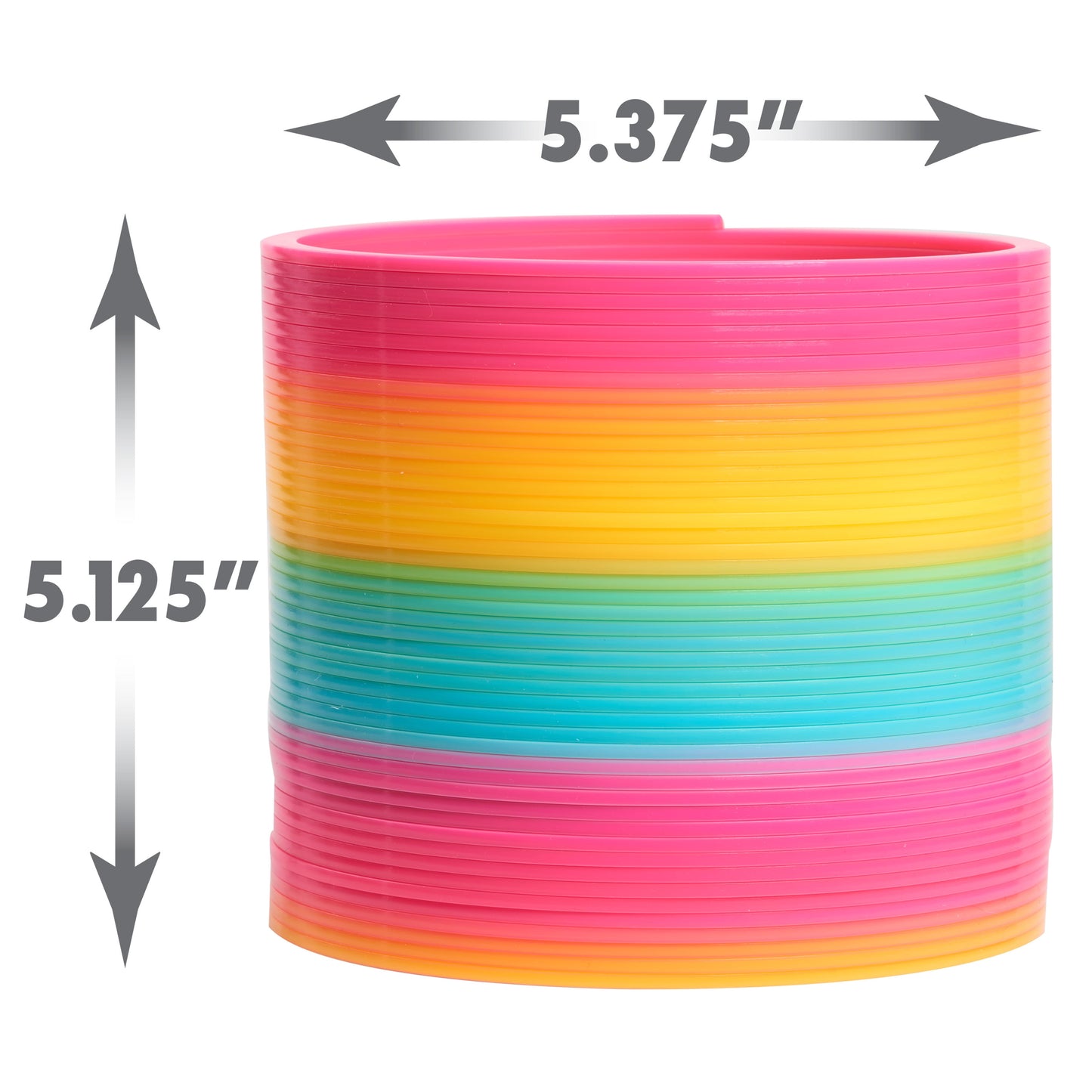 Rainbow Slinky 1pc Satisfying for Kids and Adults