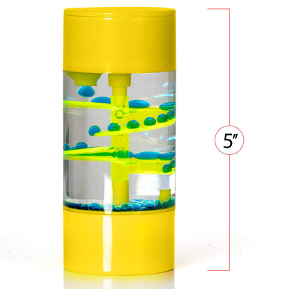 Liquid Motion Spiral Timer Toy for Sensory Play - Relaxing Bubble Motion Toy, Calming Toy, Sensory Visual Relaxation Desk Toy, One Piece (Assorted)