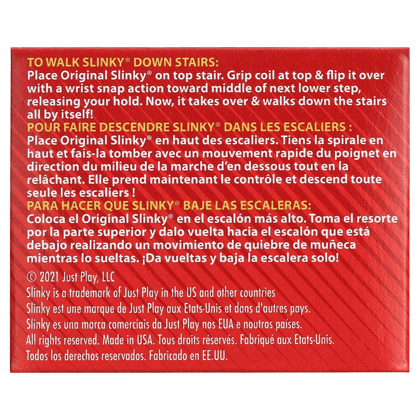 The Original  Walking Spring Toy, Metal , Fidget Toys, Kids Toys for Ages 5 Up