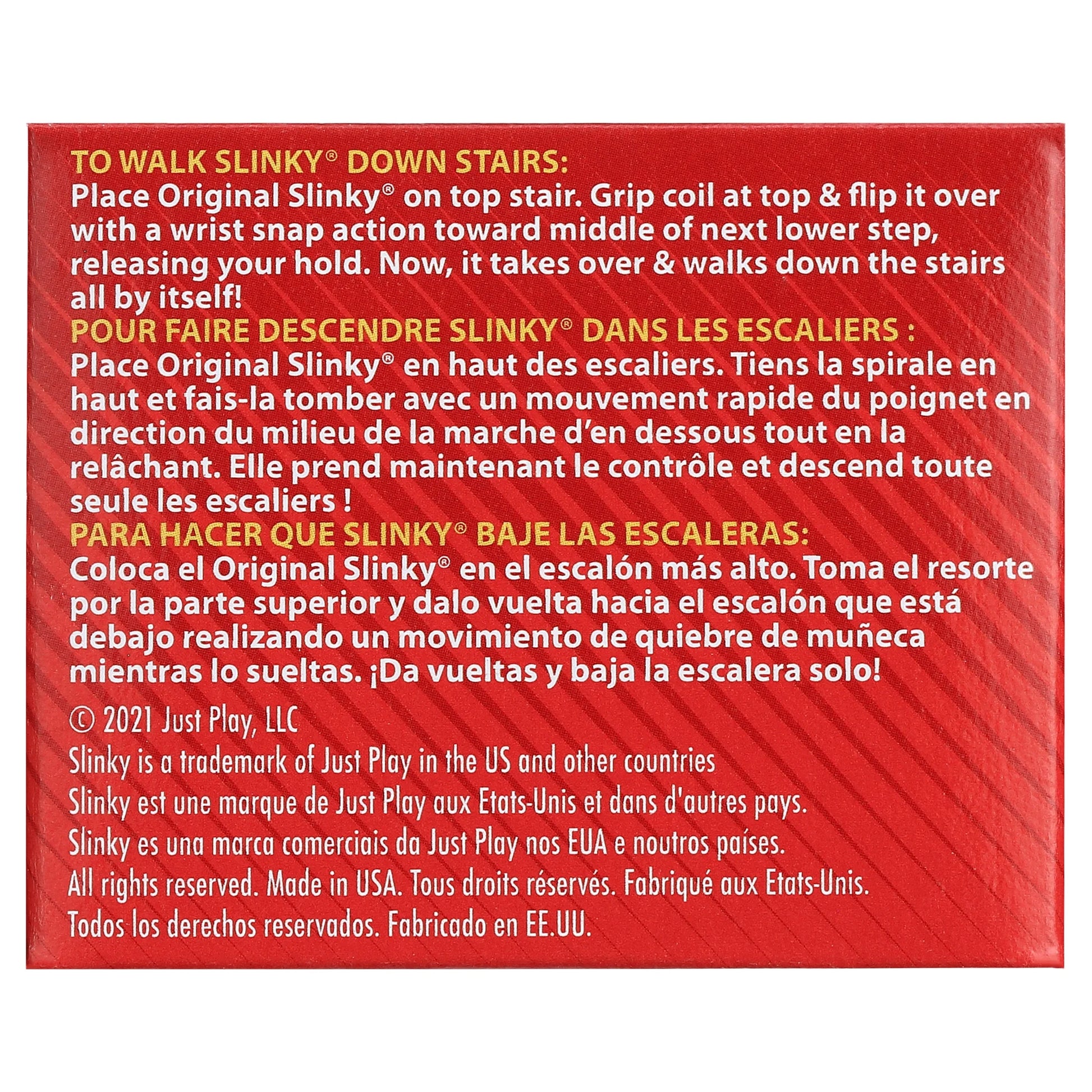 The Original  Walking Spring Toy, Metal , Fidget Toys, Kids Toys for Ages 5 Up