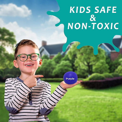 Stress Balls for Adults and Kids - 3Pk Squishy Stress Ball Fidget Toys, anti Stress Sensory Ball Squeeze Toys