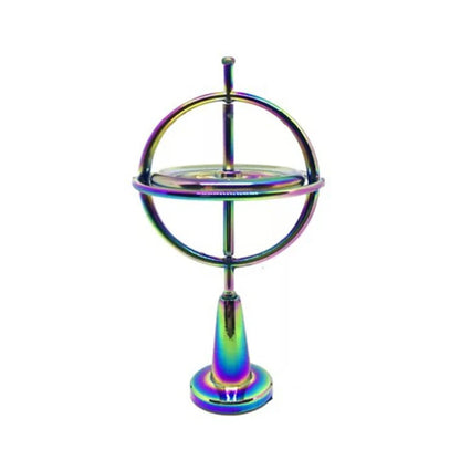 Metal Machinery Gyroscope Anti-Gravity Tumbler Gyro Copper Spinner Fingertip Finger Gyro Spiral Desktop anti Stress Toy