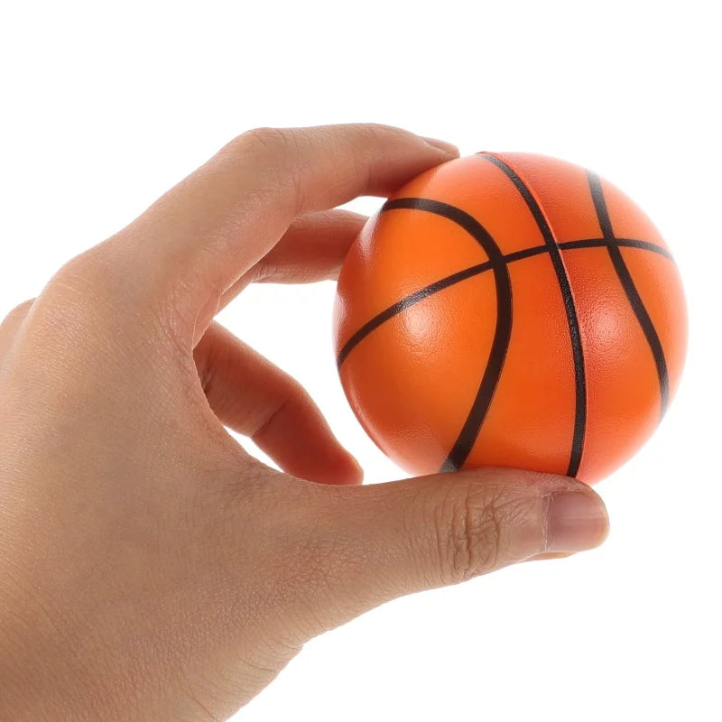 12Pcs Foamed Basketball Stress Balls Kids Stress Balls Toys Stress Balls Foam Rubber Squeeze anti Stress Toy Balls Birthday Gift
