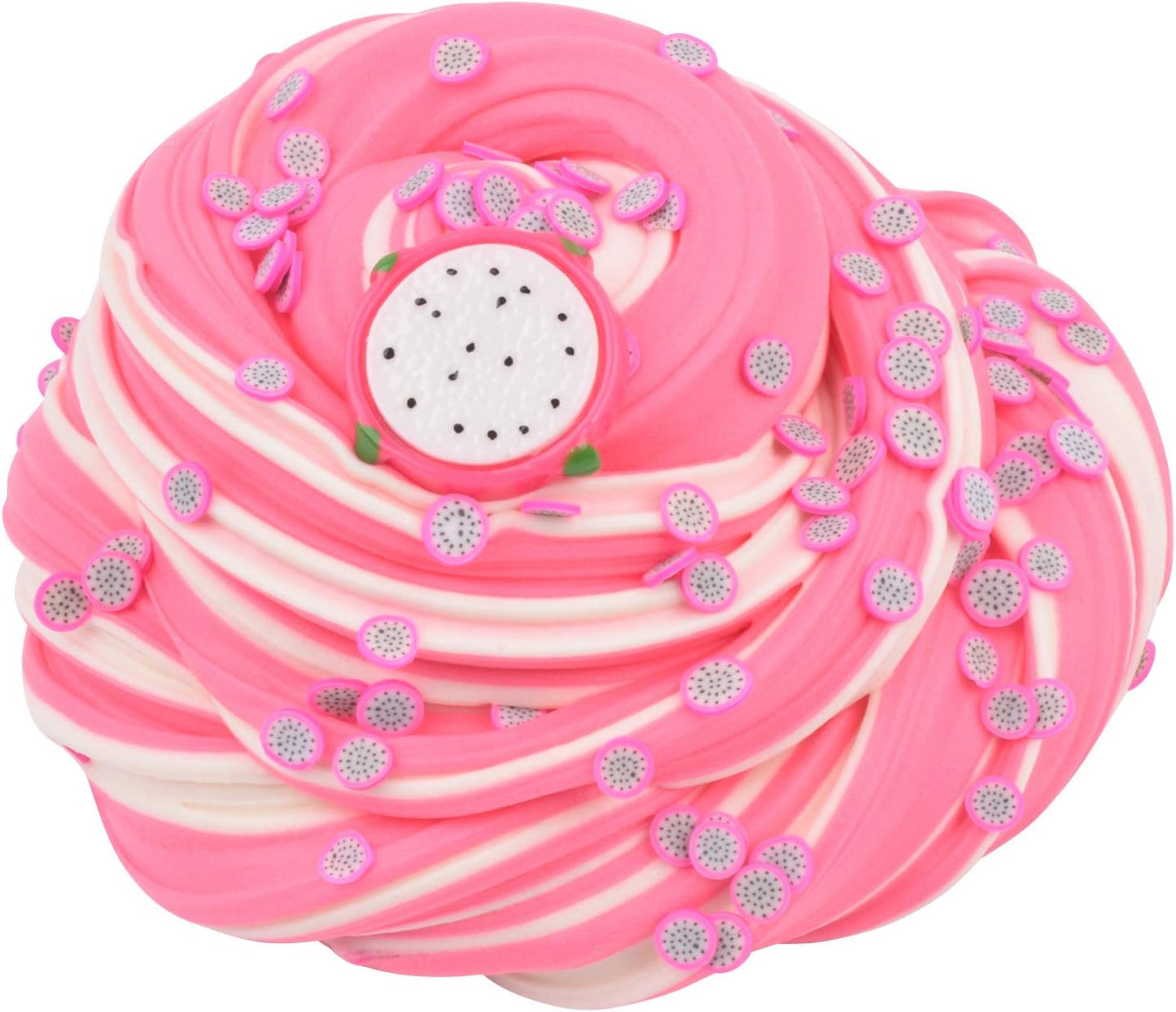 Dragon Fruit Butter Slime, Scented DIY Slime Supplies Kit for Girls and Boys, Stress Relief Toy for Kids Education, Party Favor, Gift and Birthday (7Oz)