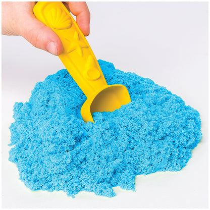 , Sandbox Set Kids Toy with 1Lb All-Natural Blue  and 3 Molds, Sensory Toys for Kids Ages 3 and Up