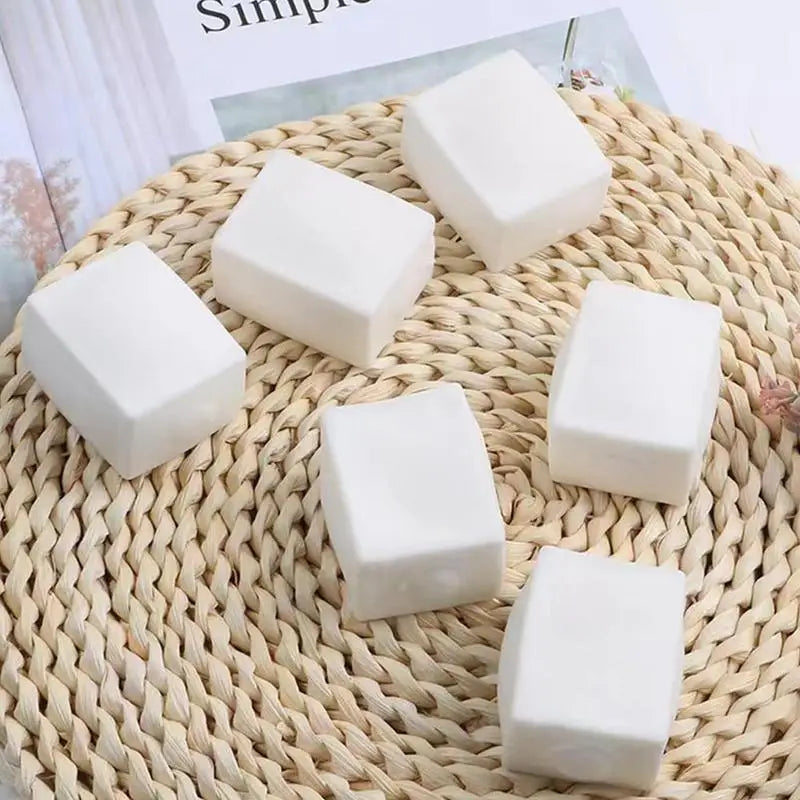 Sensory Stress Balls Soft Sensory Ball Stress Toy Slowly Rising Squeeze Balls Tofu Shape Stress Relief Toy Party Favors for Kids