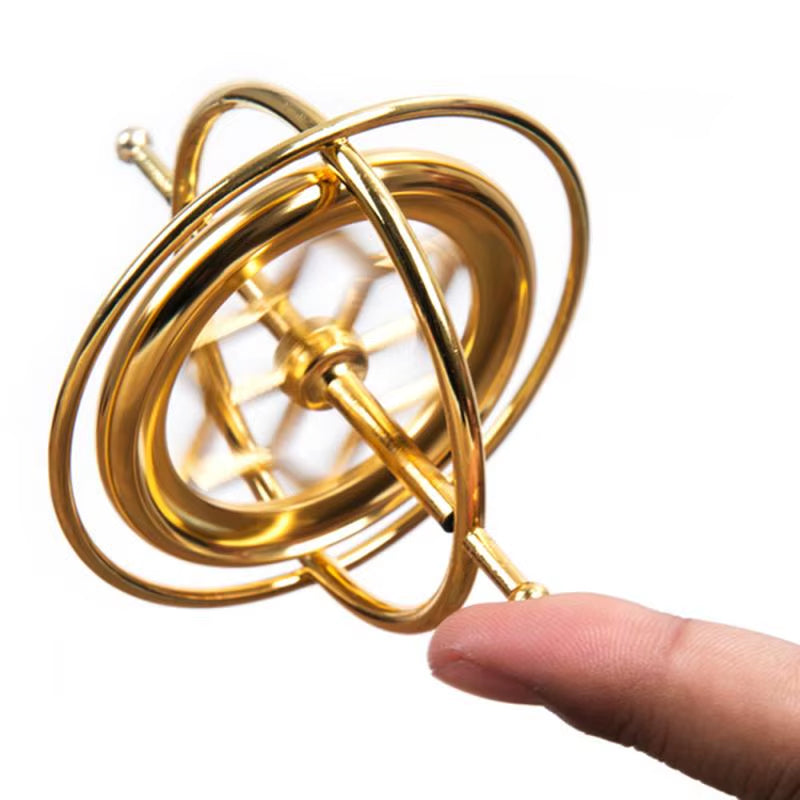 5 Styles Self-Balancing Gyroscope Anti-Gravity Decompression Educational Toy Finger Gyroscope Best Gift for Kid