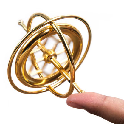 5 Styles Self-Balancing Gyroscope Anti-Gravity Decompression Educational Toy Finger Gyroscope Best Gift for Kid