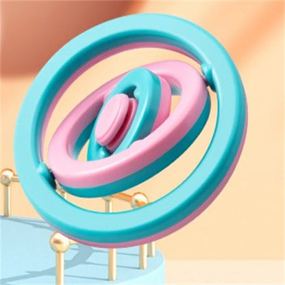 3D Infinite Flipping Gyroscope Creative Finger to Finger Gyroscope Decompression Puzzle Toy Birthday Gift Boys and Girls Toys
