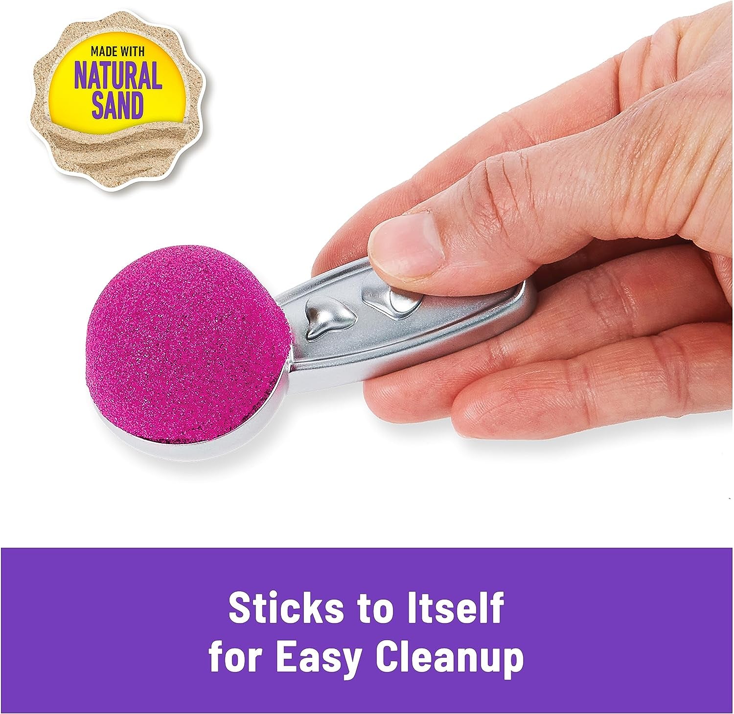 Scents, Ice Cream Treats Playset with 3 Colors Scented Play Sand & 6 Tools, Sensory Toys for Kids Ages 3 and Up