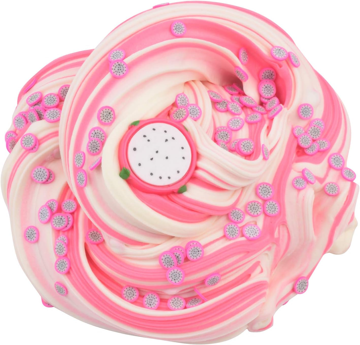 Dragon Fruit Butter Slime, Scented DIY Slime Supplies Kit for Girls and Boys, Stress Relief Toy for Kids Education, Party Favor, Gift and Birthday (7Oz)