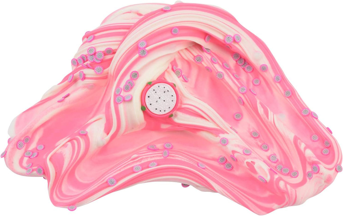 Dragon Fruit Butter Slime, Scented DIY Slime Supplies Kit for Girls and Boys, Stress Relief Toy for Kids Education, Party Favor, Gift and Birthday (7Oz)