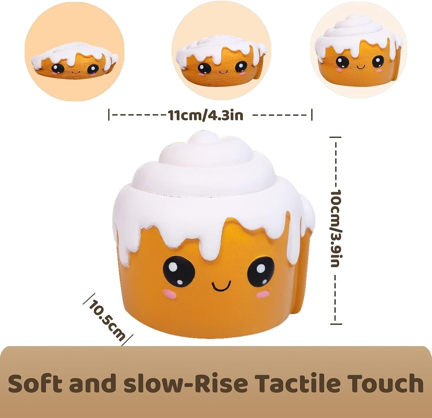 4 Pcs Squishies Hot Dog Cake Bread Donut Kawaii Scented Soft Slow Rising Squeeze Stress Relief Kids Toy Xmas Stocking Stuffers Ideas