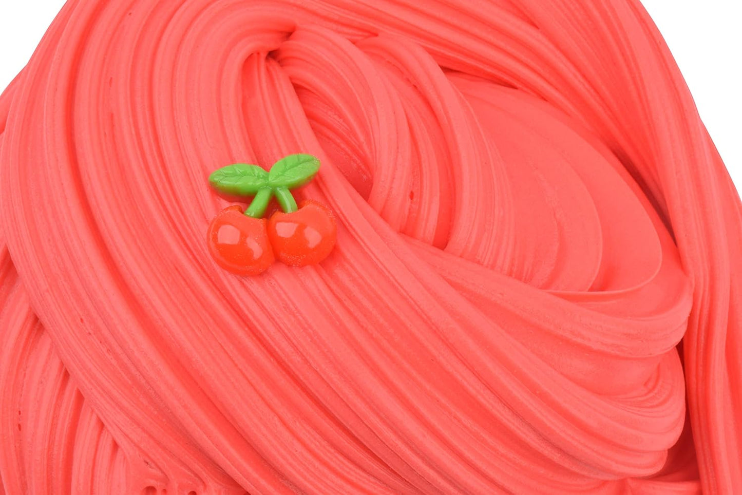 Red Cherry Butter Slime, DIY Slime Supplies Kit for Girls and Boys, Stress Relief Toy Scented Slime Toy (70oz).