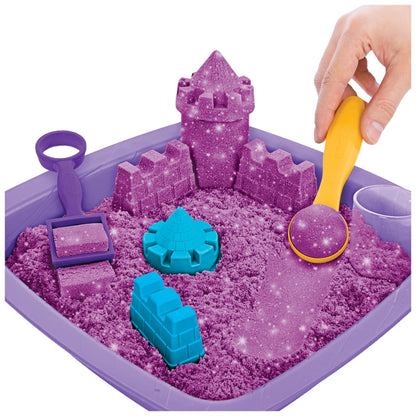 Sparkle Sandcastle Set W/ 1Lb Purple Shimmer